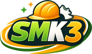 Logo smk3 pada navigasi FAQ